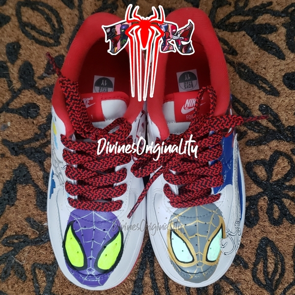 Nike air force 1 low Glow in the dark Spider-man. BLACK FRIDAY SALE - Picture 12 of 12